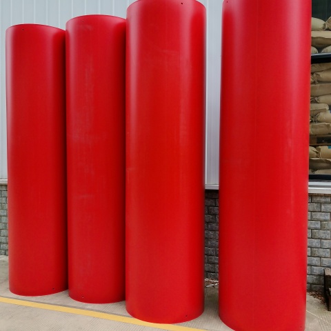 逃生管道救助施工现场案例